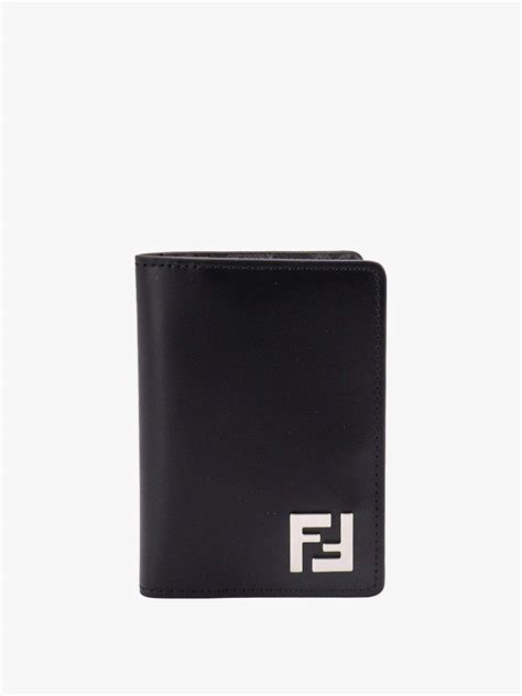 fendi id holder|fendi card holder with chain.